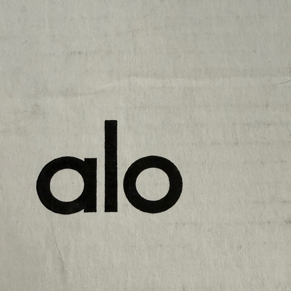 Alo Black Logo Tee